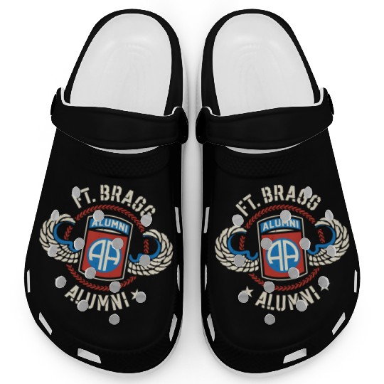 Ft Bragg Alumni Us Army 82Nd Airborne Division Par Clogs
