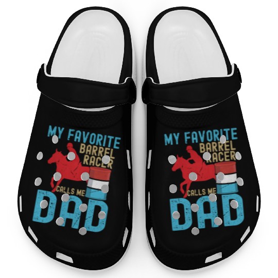 Barrel Racer Dad Clogs