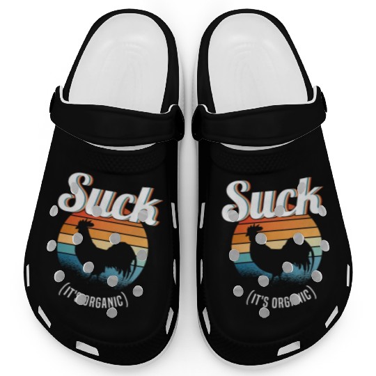 Suck Cock Hahn Gay Pride Gay Gay Funny Clogs