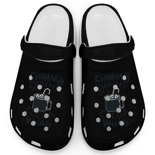 Shimmy Shimmy Hot Cocoa Black Clogs