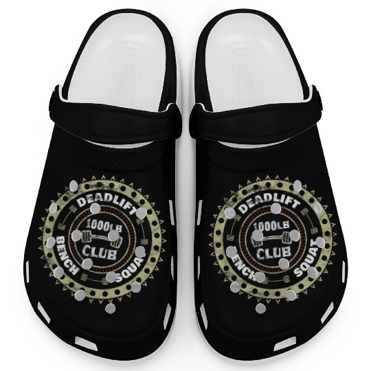 1000 Pound Club Workout Gym Clogs