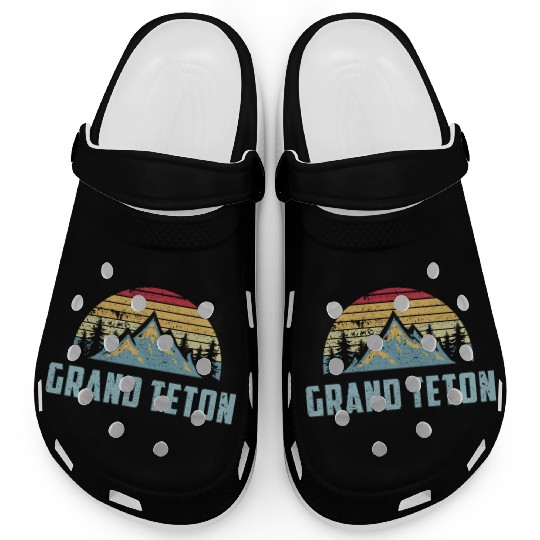 Grand Teton National Park Wyoming Mountain Sweat S Clogs