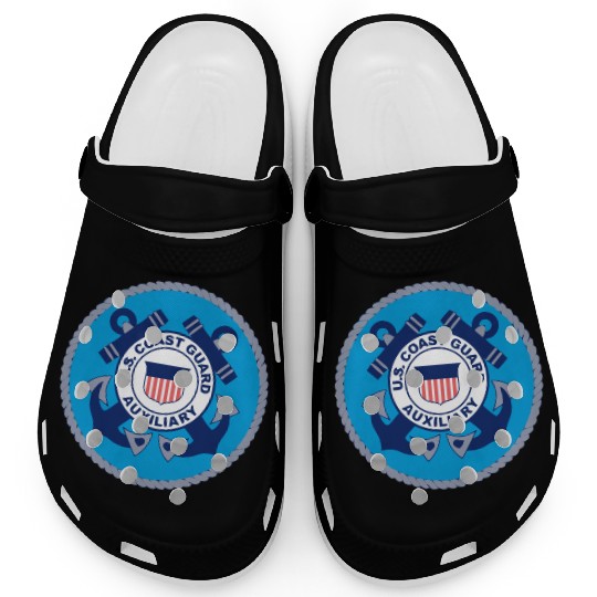 Us Coast Guard Auxiliary Homeland Security Patch Clogs
