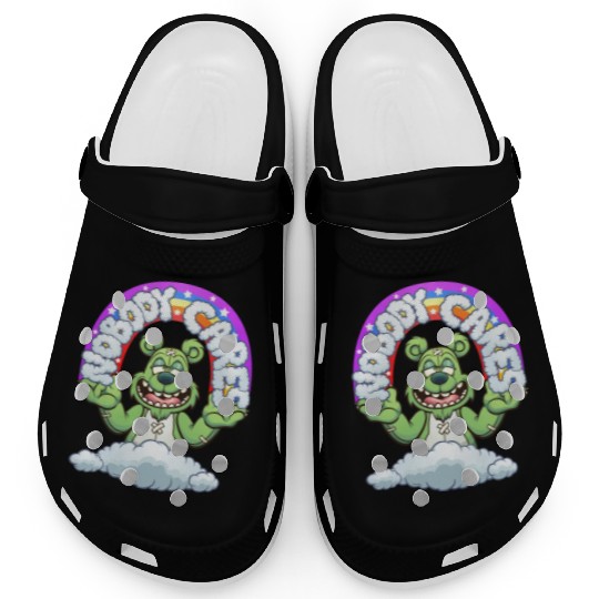 Nobody cares bear Clogs