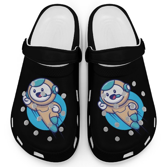 Cute robot flying Clogs