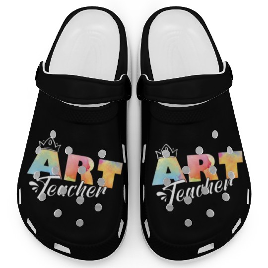 Art Teacher Teaching Student Arts Class Gifts Clogs