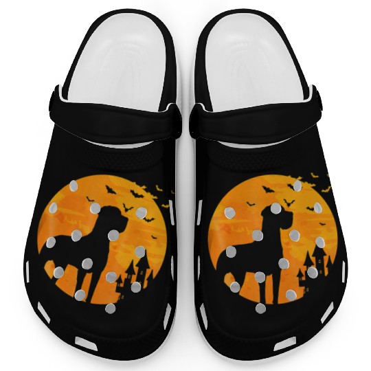 Great Dane Scary Halloween Clogs