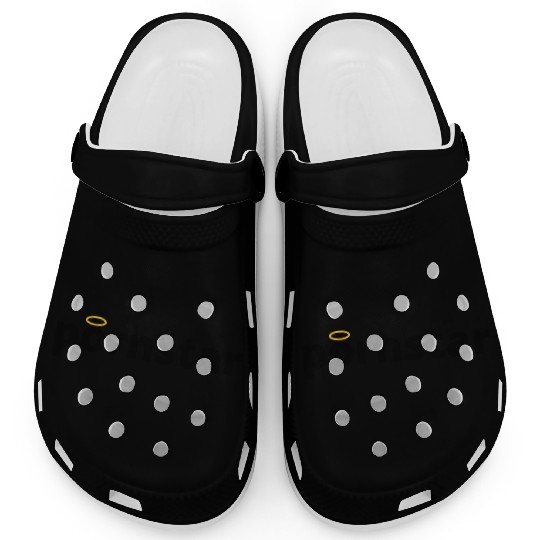 Pornstar - Halo Aureole (black letters version) Clogs