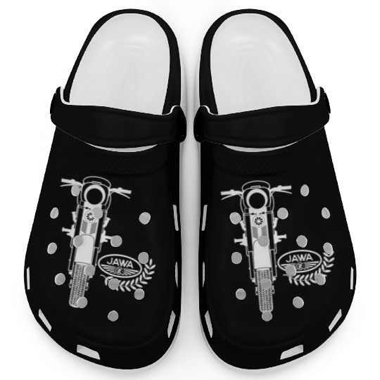Jawa motorcycle motorsport hobby gift lifestyle Clogs