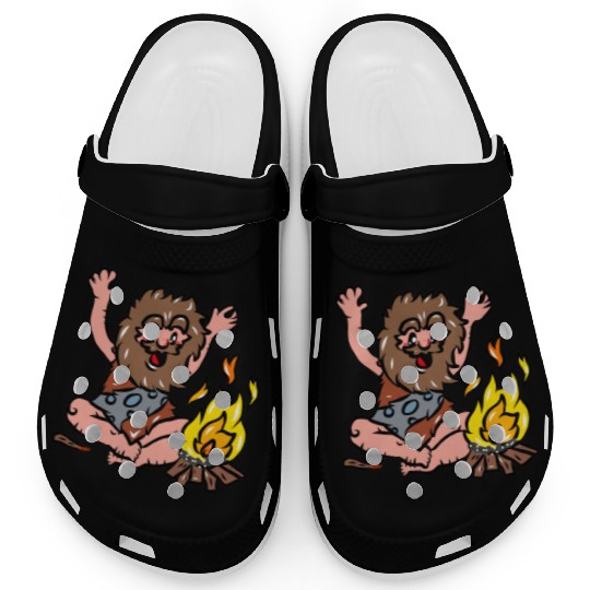 Caveman with Fire Clogs