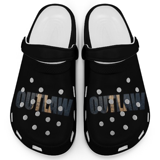 Outlaw Race Street Racing Drag Strip birthday chri Clogs