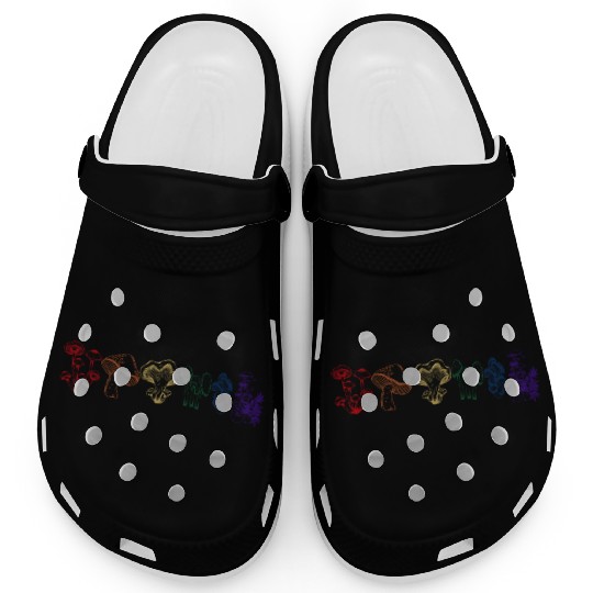 LGBTQ Mushroom Clogs