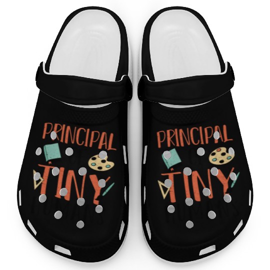 Principal Of Tiny Humans - Teacher Clogs