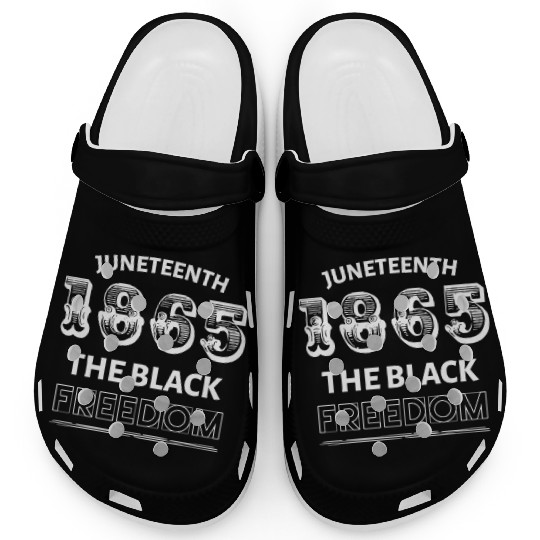 Juneteenth the freedom of Black people Clogs