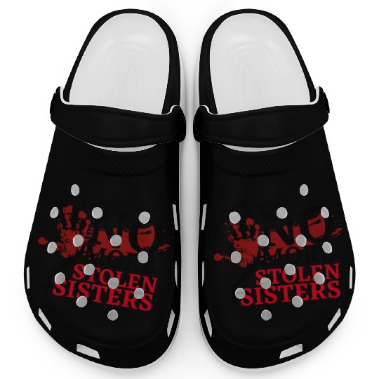 No MS Sisters/MMIW Girl Native American Clogs
