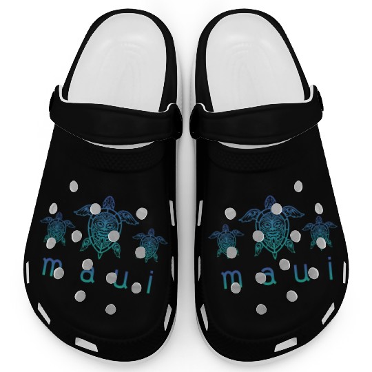 Maui Turtle Hawaii Maui Honolulu Aloha Hula Gift Clogs