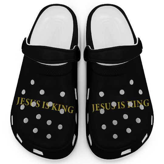 Jesus Is King Clogs