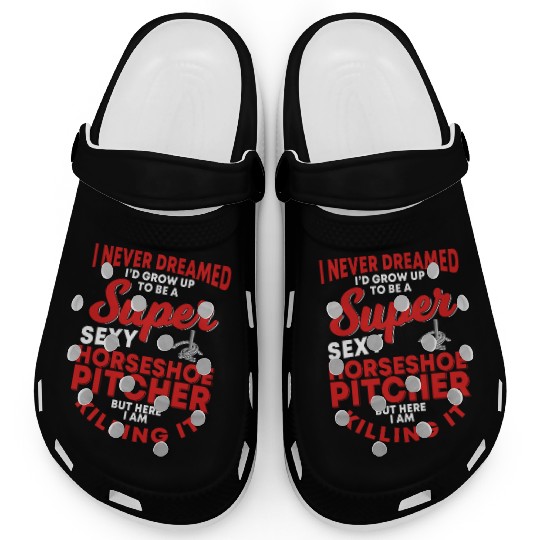 Horseshoe Pitcher Clogs