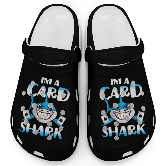 Poker - Card Shark Casino Gamble - Beach Clogs
