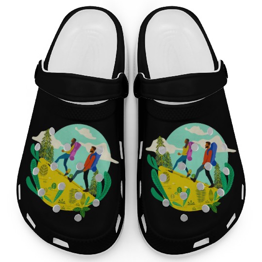 Black People Hiking Clogs