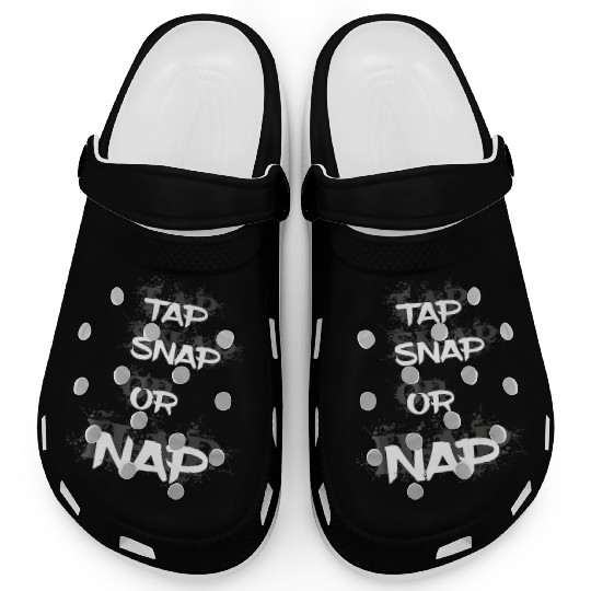 Tap Snap or NAP JiuJitsu BJJ Clogs MMA