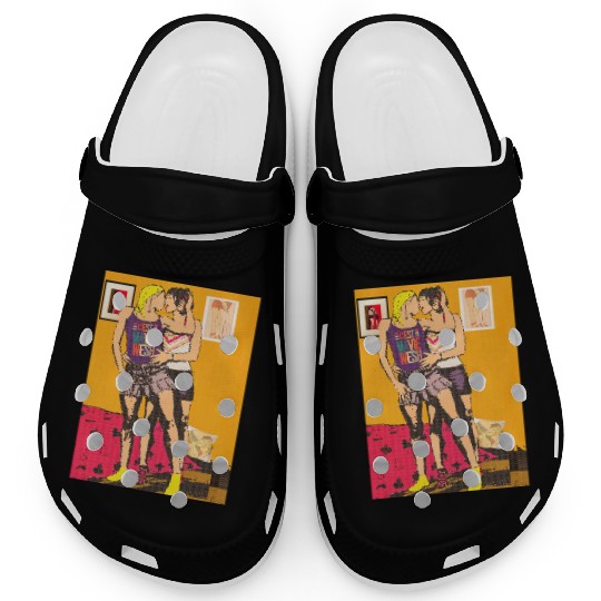 Pixel hot lesbians kissing Clogs