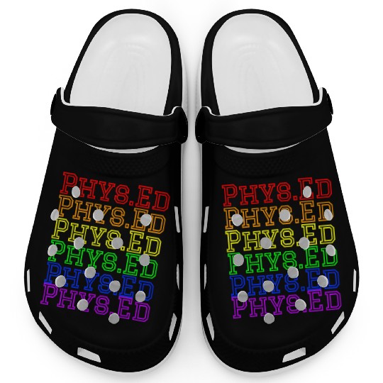 Physical Education Teacher- Rainbow Phys.Ed Clogs
