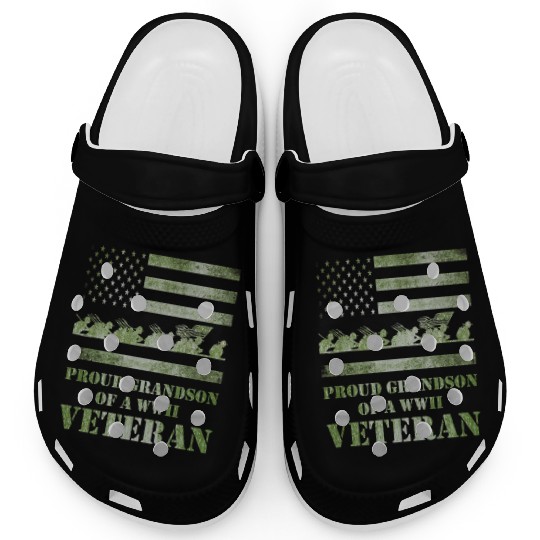 World War 2 Ii 80th Anniversary Proud Grandson Of Clogs