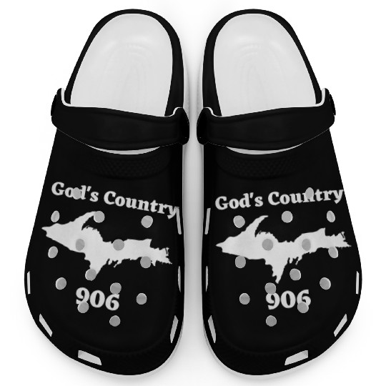 God's Country 906, Upper Peninsula Michigan Yooper Clogs