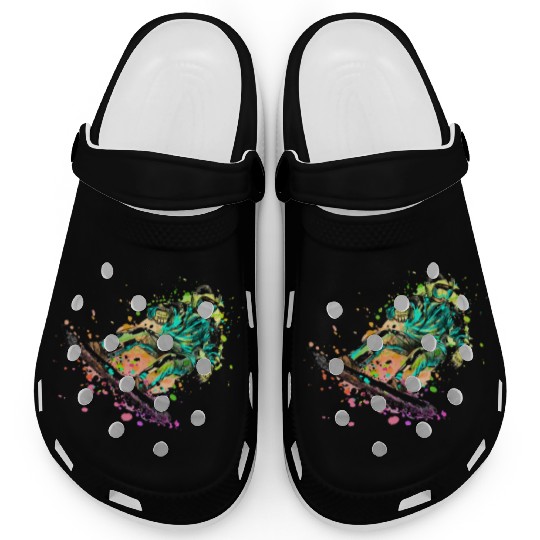 Snowboard Snowboarding Snowboarder Clogs