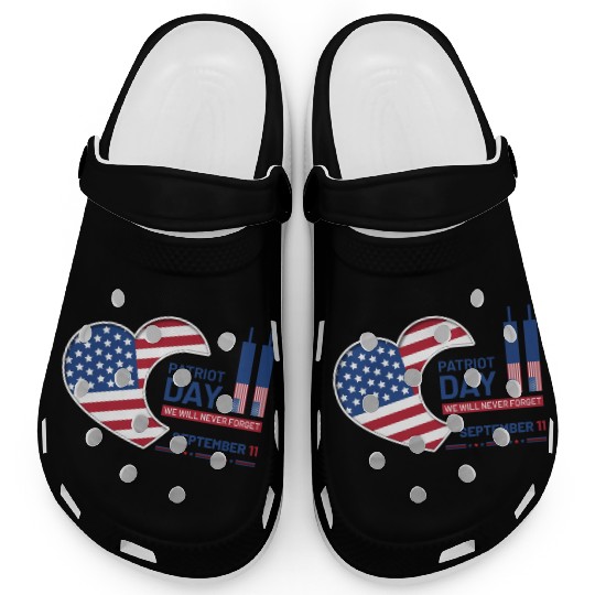 Patriot Day 9 11 USA Clogs