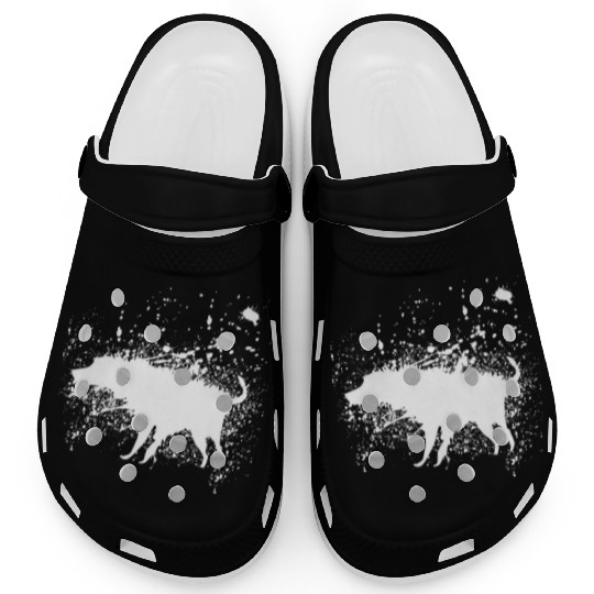 Banksy Splash Dog Clogs