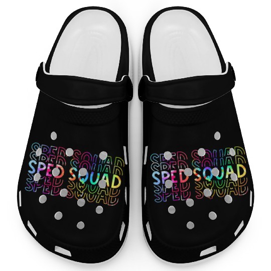 Sped Squad Special Ed Teacher Back To School 2021 Clogs