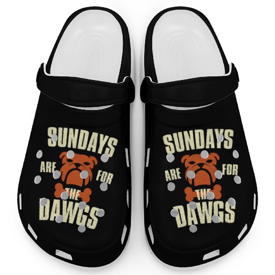 Sundays are for the dogs Cleveland Ohio Clogs