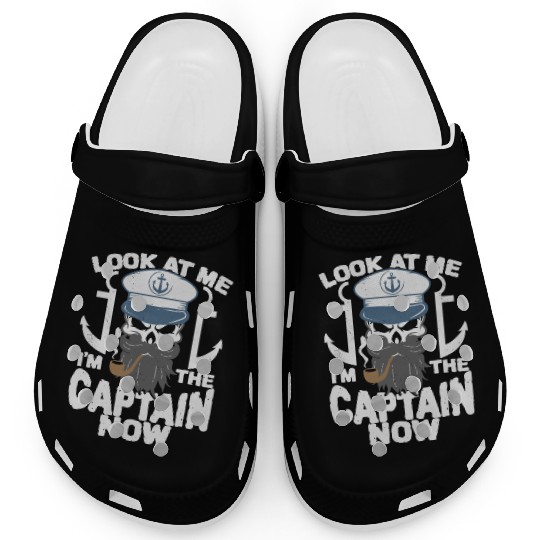 Captain Boat Lovers Fishermen Sailing Boating Clogs