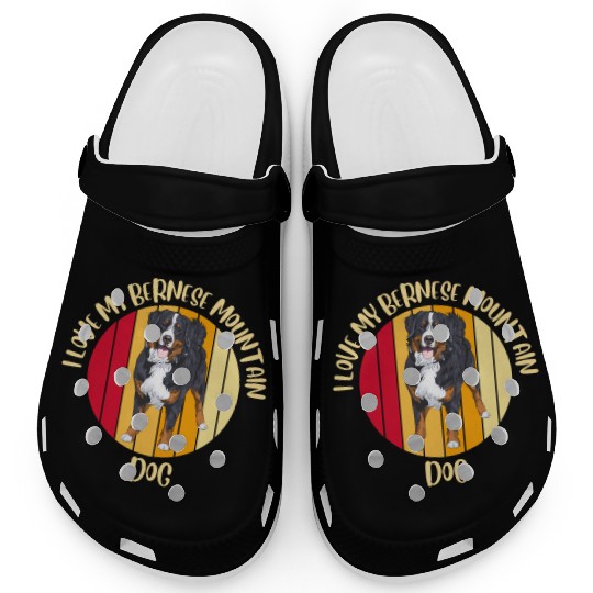 bernese mountain dog Clogs