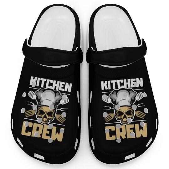 Kitchen Crew Great Cooking Gift Women Men Food T Clogs