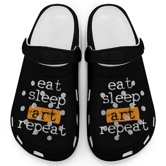 Artist Art Teacher Clogs