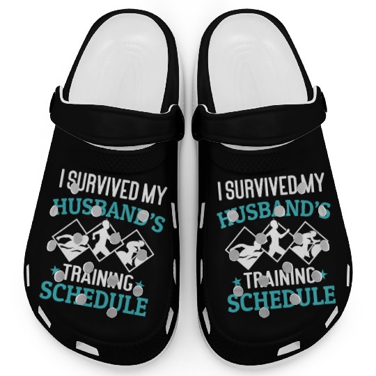 I Survived My Husbands Triathlon Training Schedule Clogs