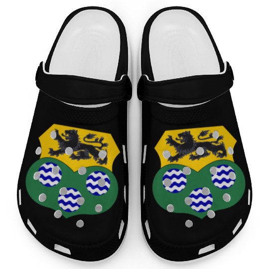 Coat of Arms of County Leitrim, Ireland Clogs