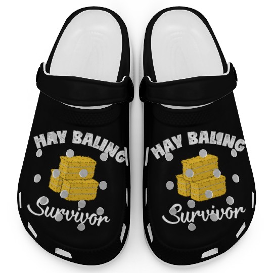 Survivor Farm Work Baling Hay Bale design Clogs