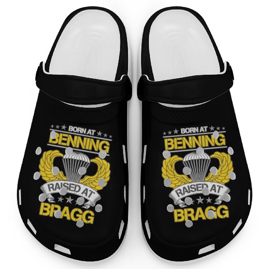Airborne Paratrooper Flag US Army Military Clogs