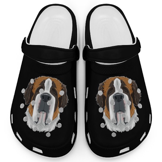 Saint Bernard Lover I Dog Lover I Saint Bernard Clogs
