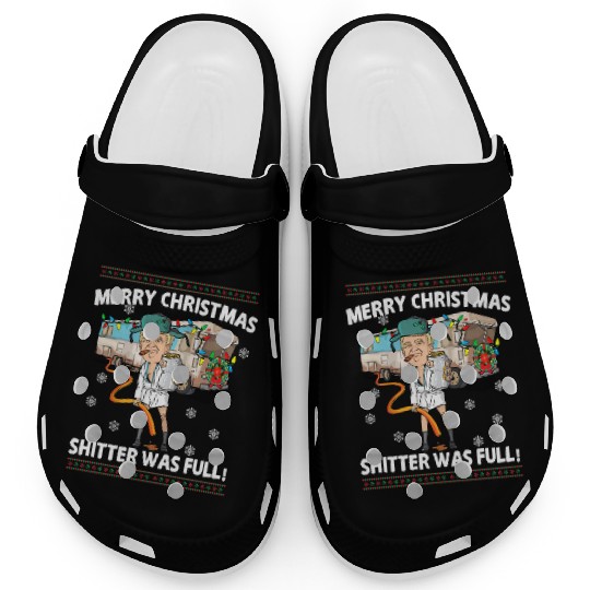Donald Trump Cousin Eddie Christmas Clogs Shitte