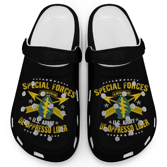 US Army Special Forces De Oppresso Liber Clogs