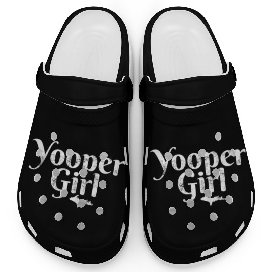 Yooper Girl Ladies Upper Peninsula Michigan Gift M Clogs