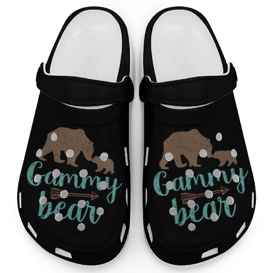 Cute Gammy Bear Matching Family Clogs