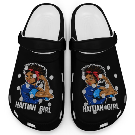 Haiti Girl Caribbean Clogs