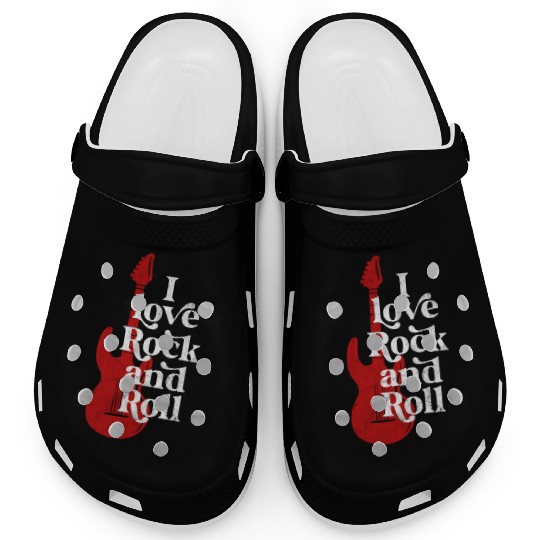 I Love Rock and Roll Clogs