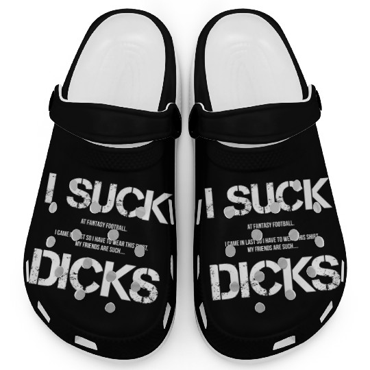 Fantasy Football Loser I Lost League Shame funny Clogs